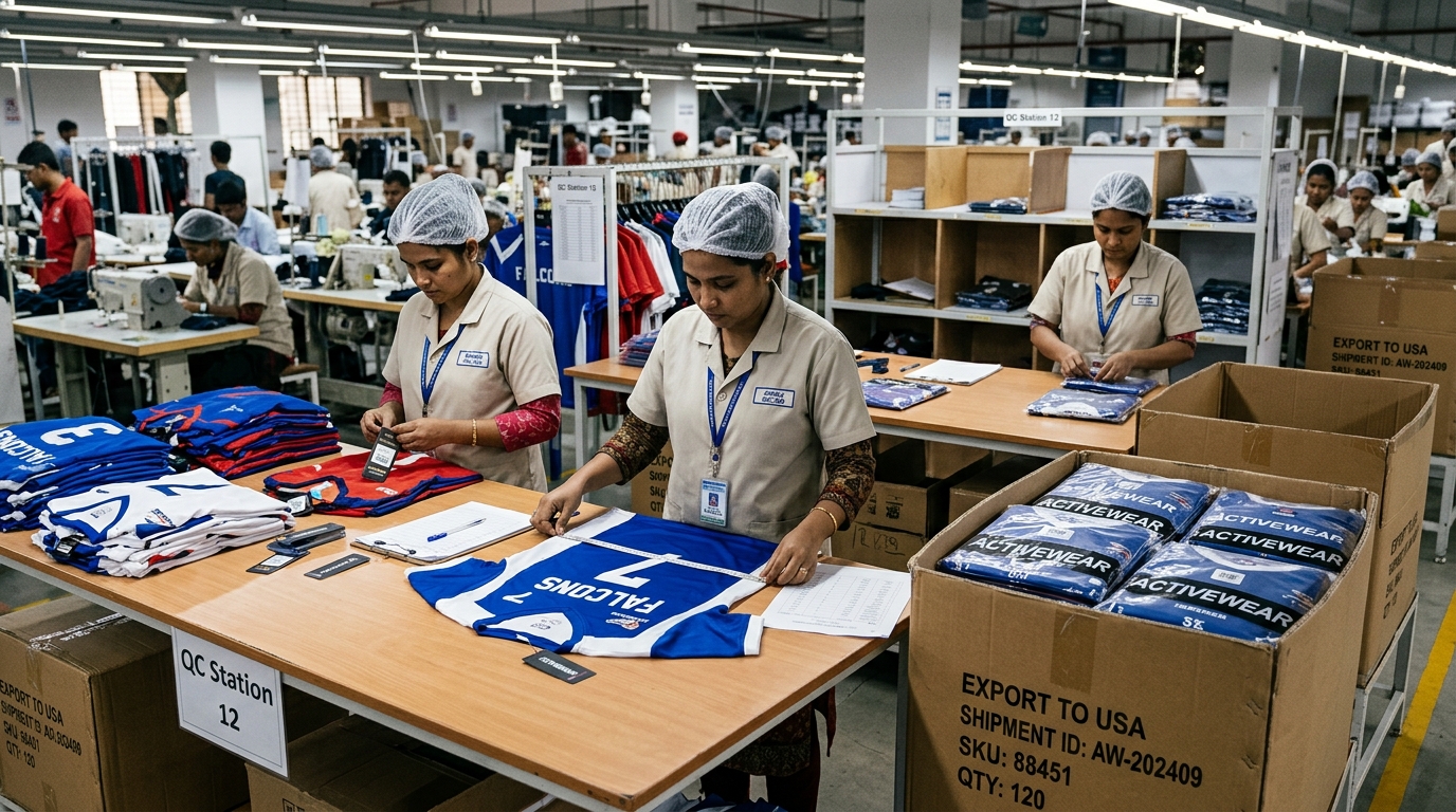 QC Inspection & Export Packaging